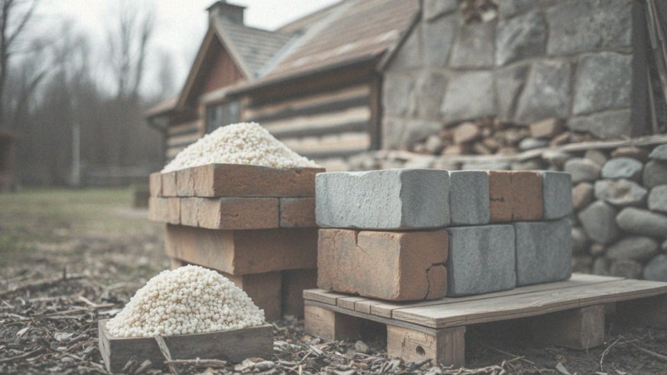 Jakie materiały są zalecane do budowy kominków koza?