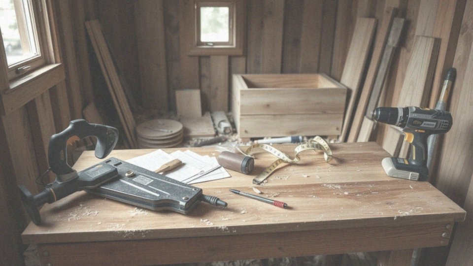 Jakie narzędzia są potrzebne do wykonania drewnianej donicy?