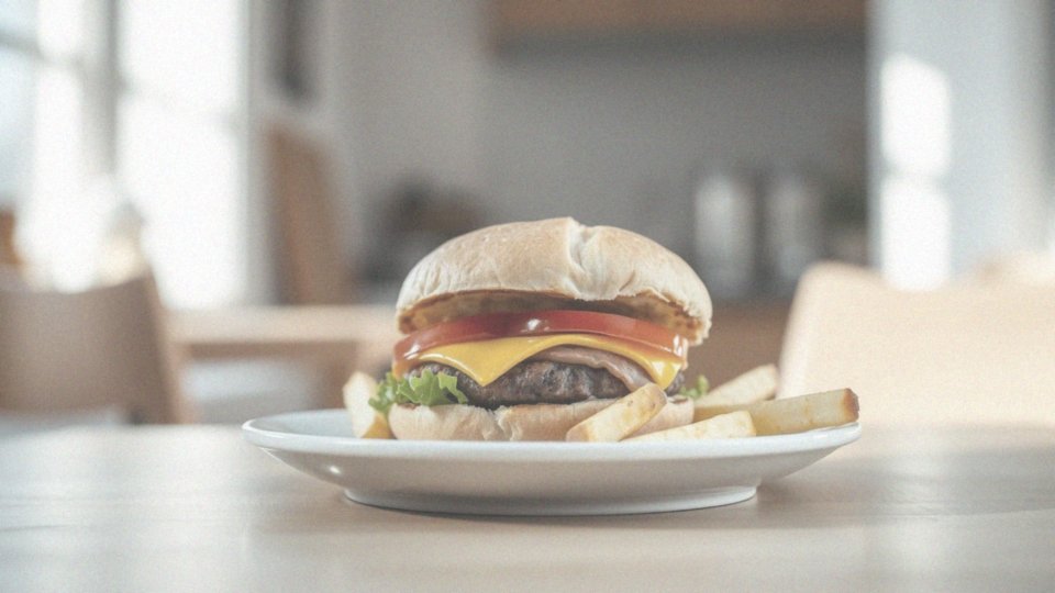 Jak wpływają kalorie cheeseburgera na dzienne zapotrzebowanie kaloryczne?