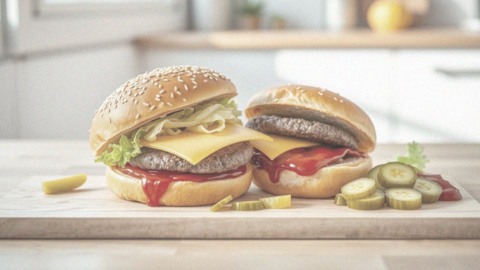 Jakie są makroskładniki cheeseburgera McDonald's?