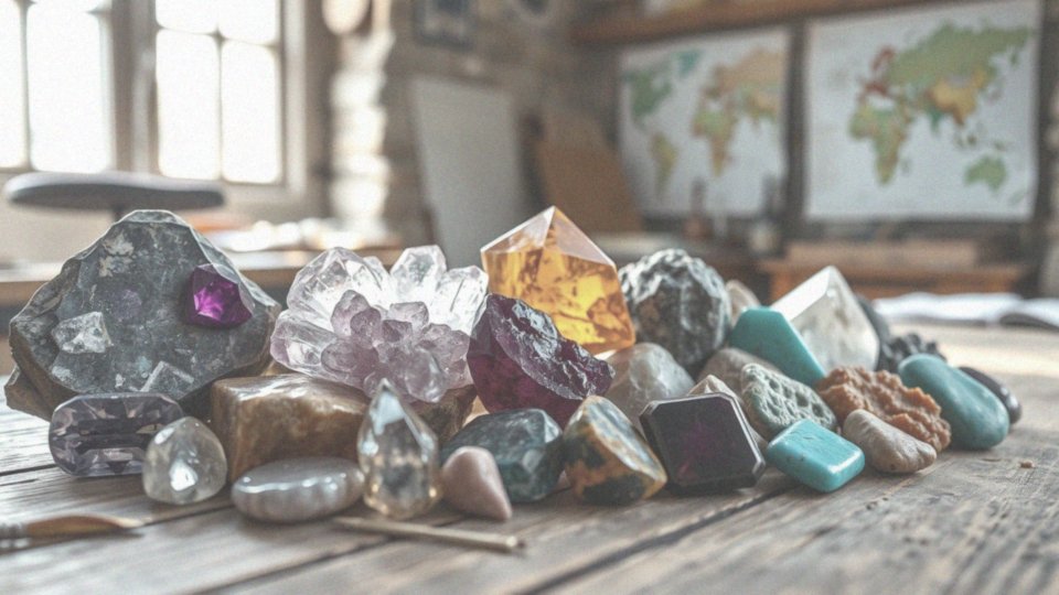 Jakie są podstawowe minerały i kamienie szlachetne?