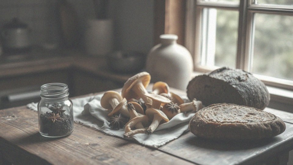 Jak anyż może urozmaicić smak potraw z grzybami?
