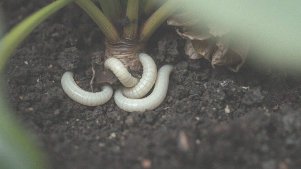 Jakie mają właściwości biologiczne larwy turkucia podjadka?