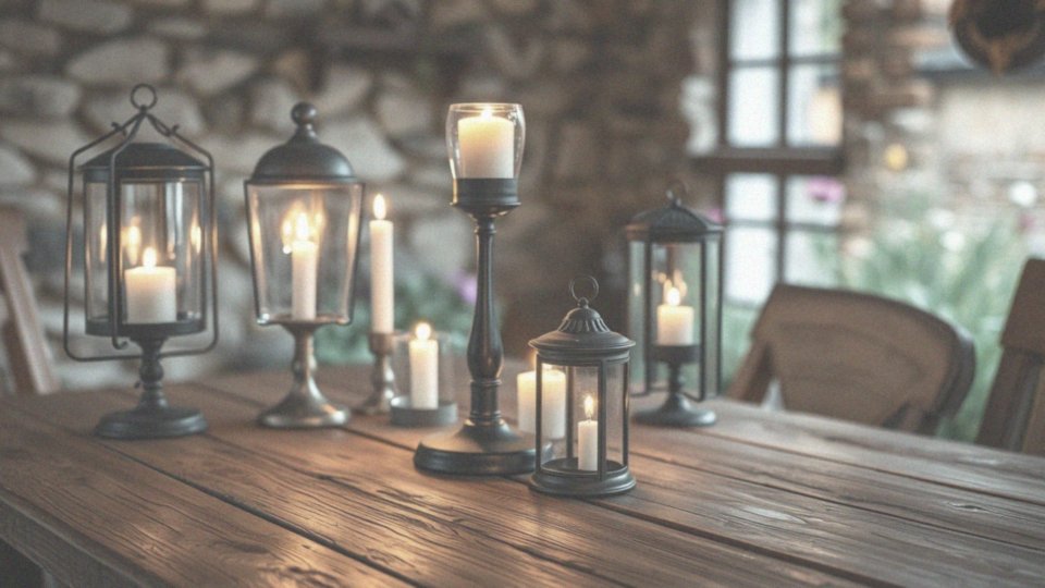Jakie świece najlepiej nadają się do lampionów?