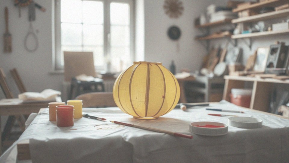Jak malować lampion, aby wydobyć jego potencjał dekoracyjny?