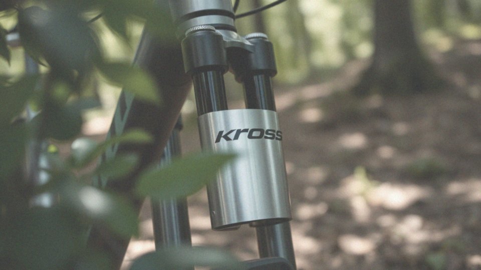 Jakie tłumienie wstrząsów oferuje rower Hardtail Kross?